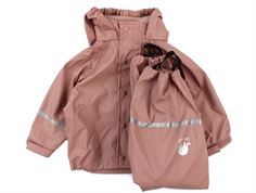 CeLaVi rainwear pants and jacket burlwood